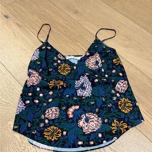 Veronica Beard Multicolor Floral Camisole